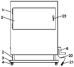 Electric control constant-temperature asphalt fume sampling gun