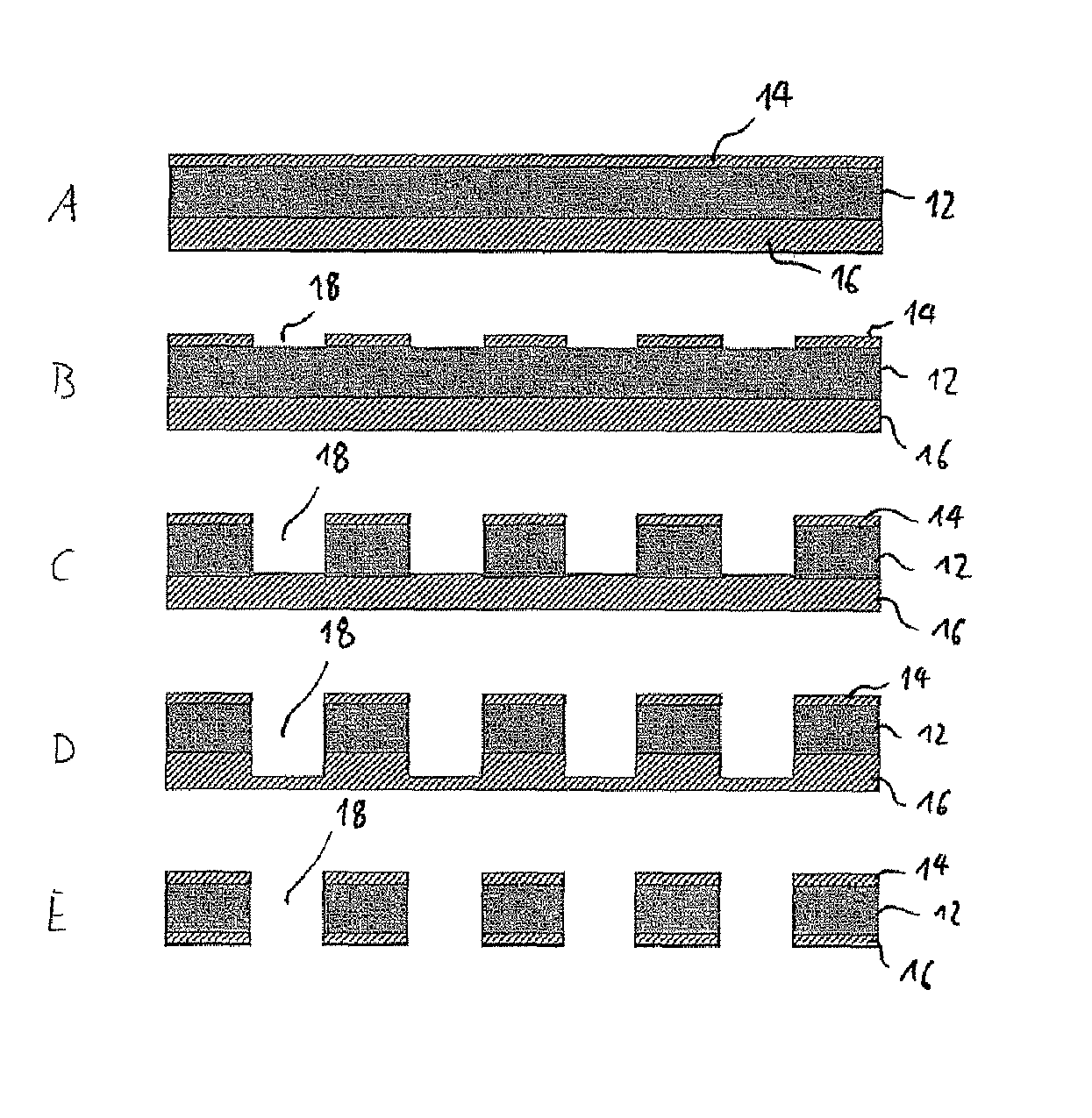 Method of manufacturing a gas electron multiplier