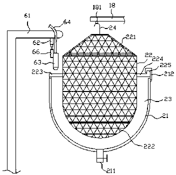 Production line device for large-scale environmental protection of eel