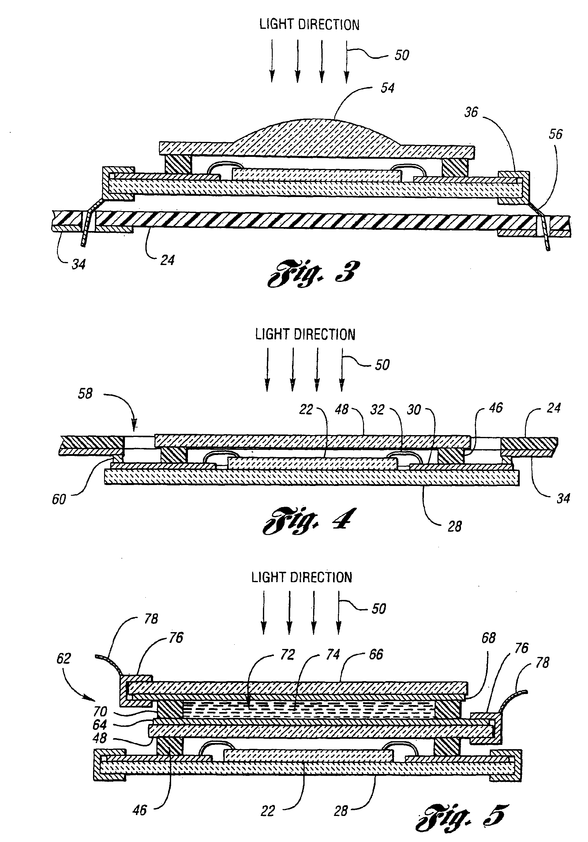 Devices incorporating electrochromic elements and optical sensors