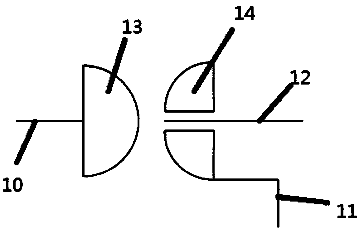 Leafy-vegetable growth rate promoting device based on high-voltage pulsed electric field