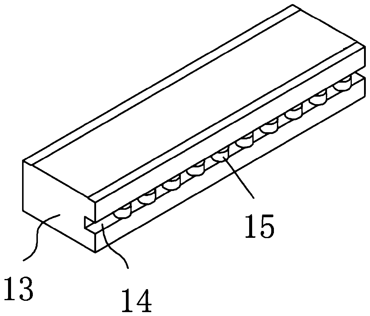 Low-calorific-value high-strength cable support and manufacturing method thereof