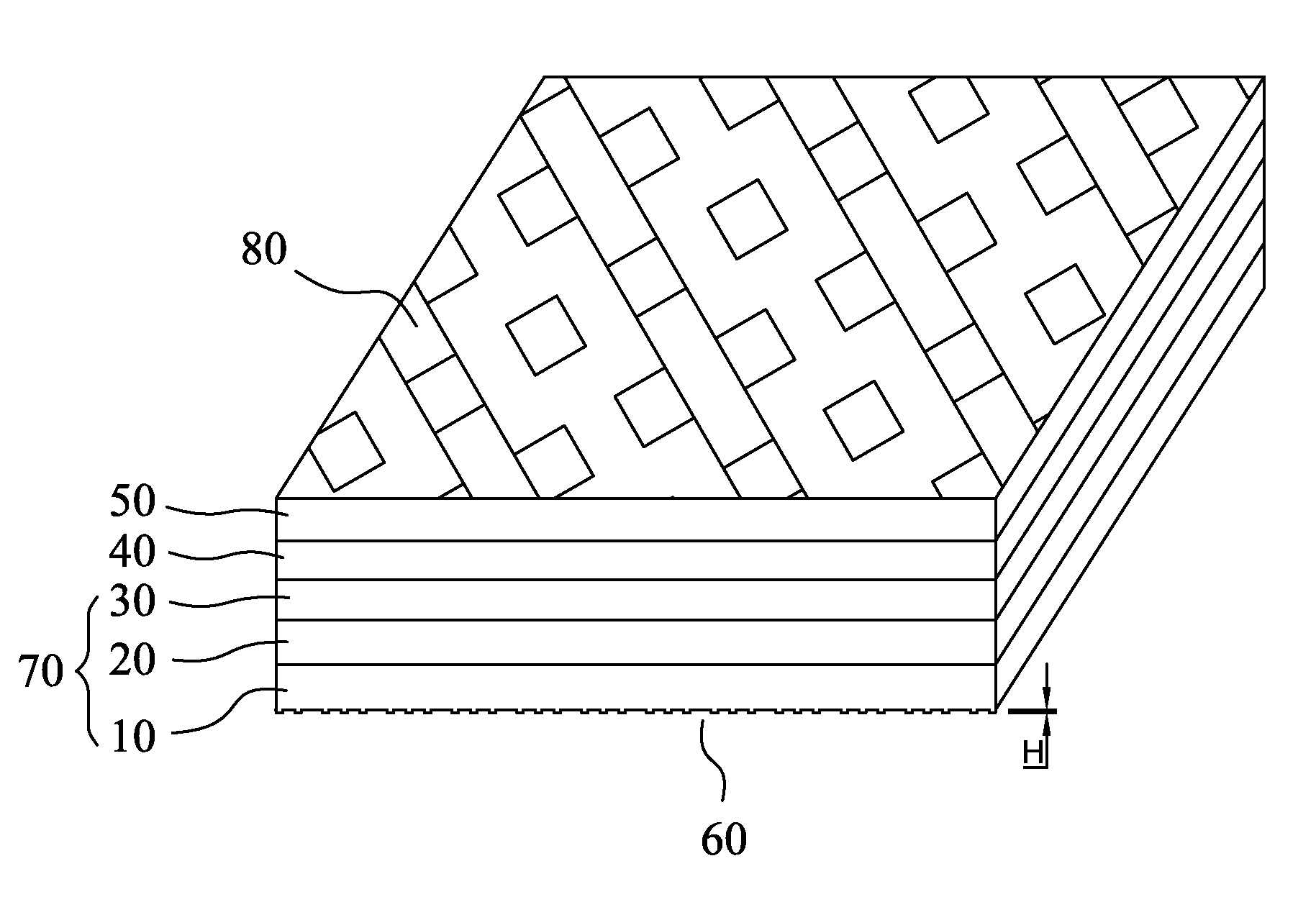 Glue-free anti-slip polyvinyl chloride floor brick and preparing method thereof