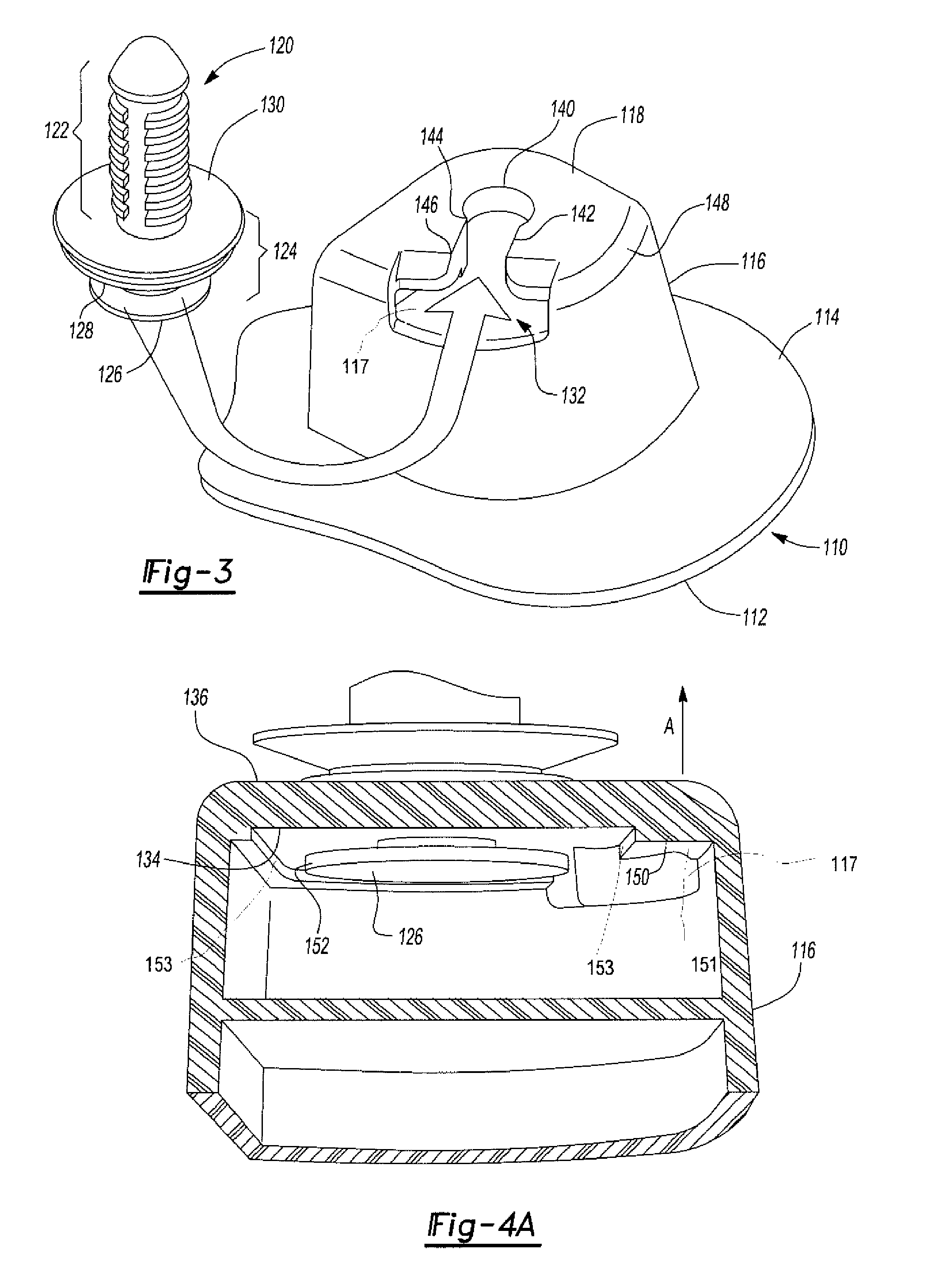 Trim panel having a clip retention feature