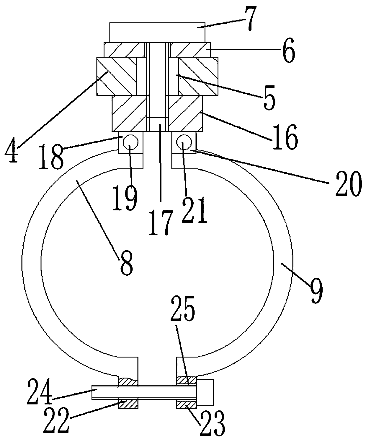 Universal wheel dismounting and mounting tool for swivel chair