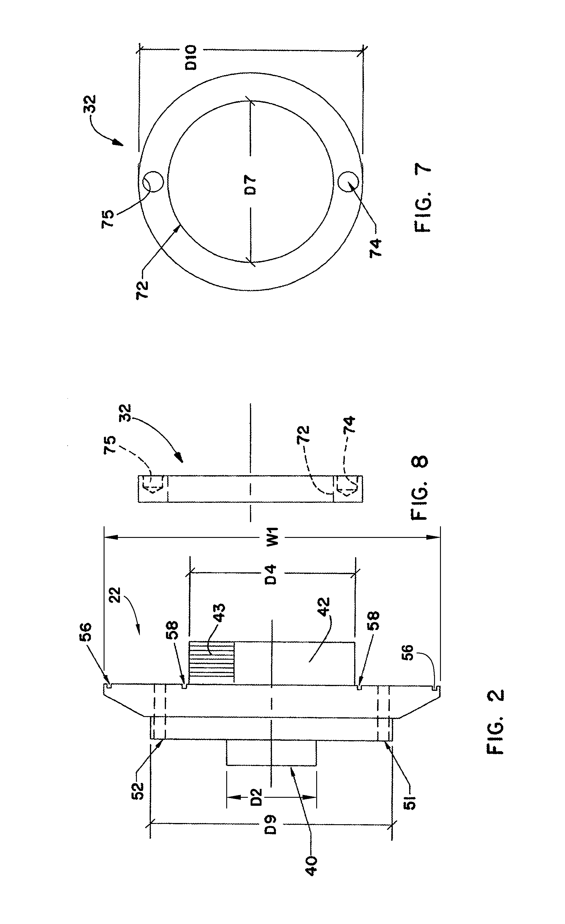 Noise dampener hub assembly for a circular saw