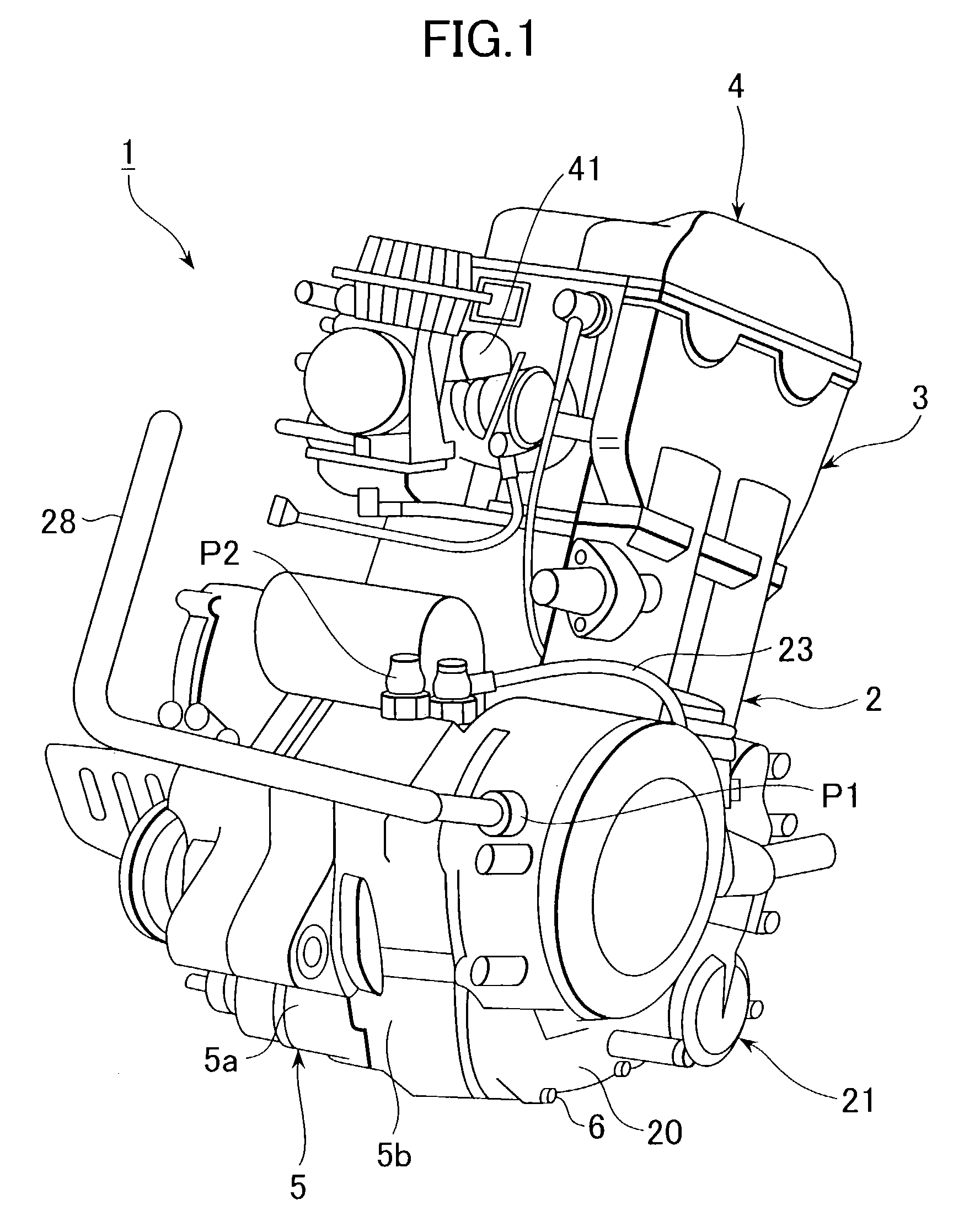 Blowby gas circulation system and the method of circulation