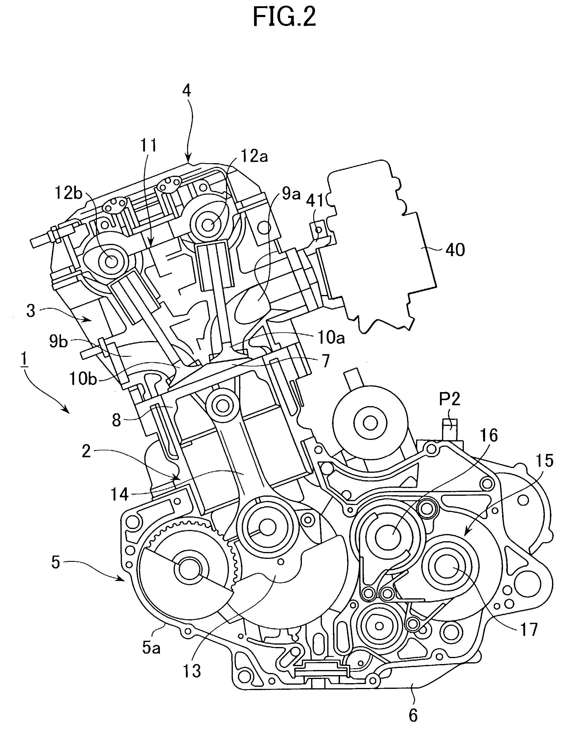 Blowby gas circulation system and the method of circulation