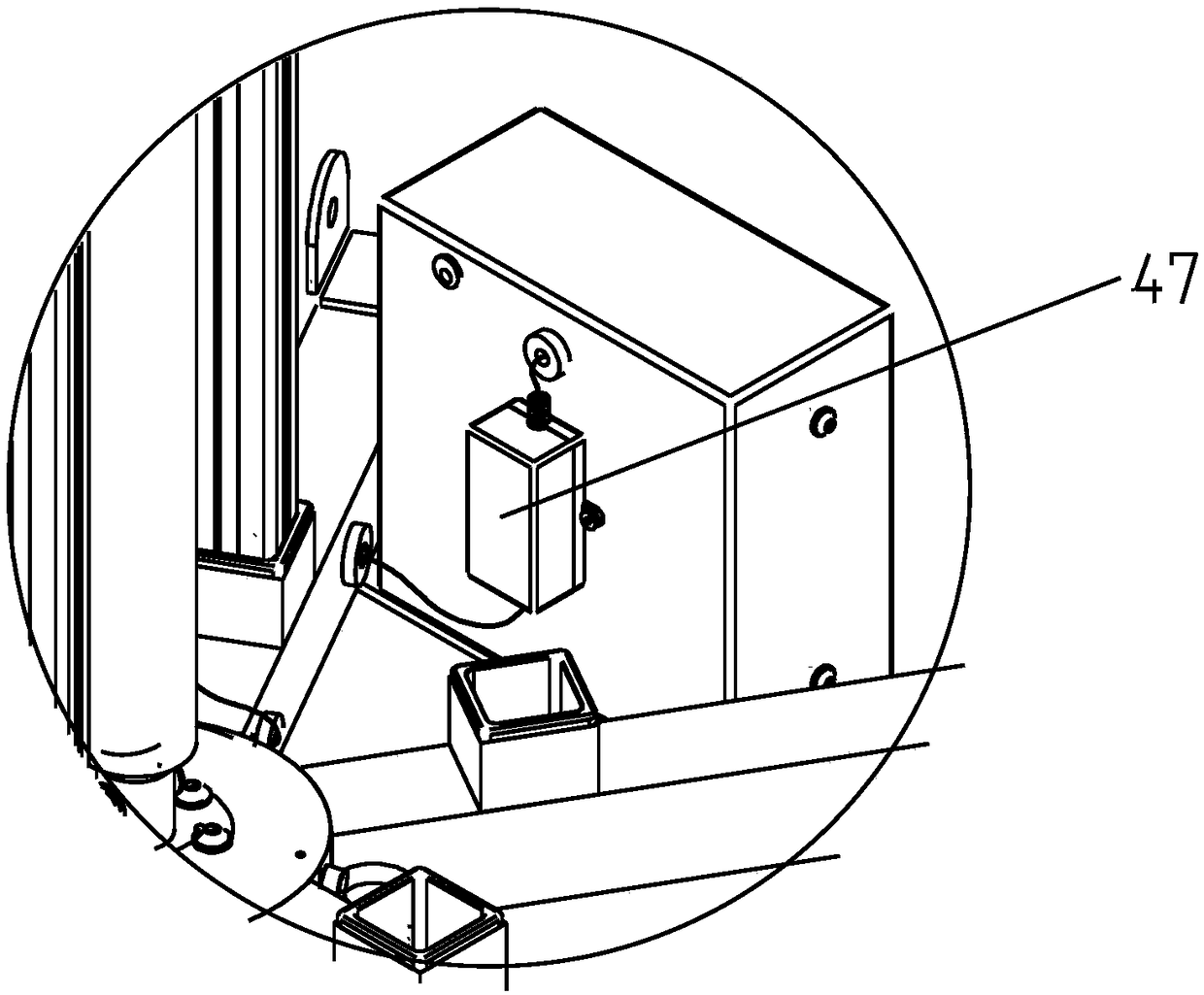 Umbrella-shaped training device