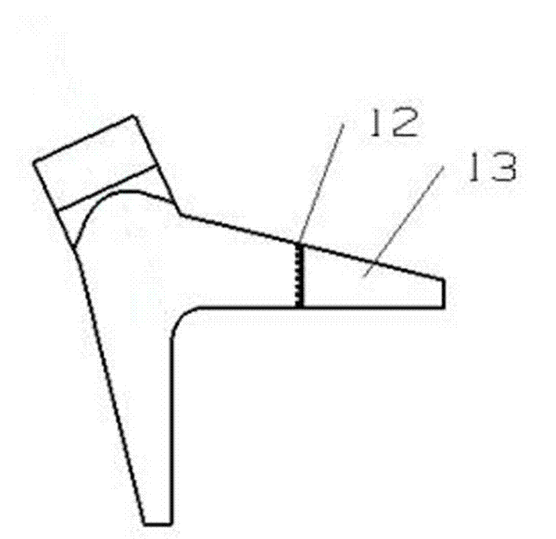 Bending glass tempering and blast cooling device and cooling method thereof