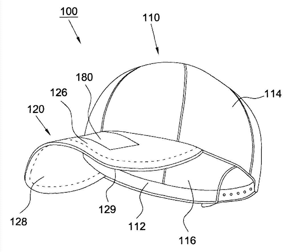 Cap with function of playing sound