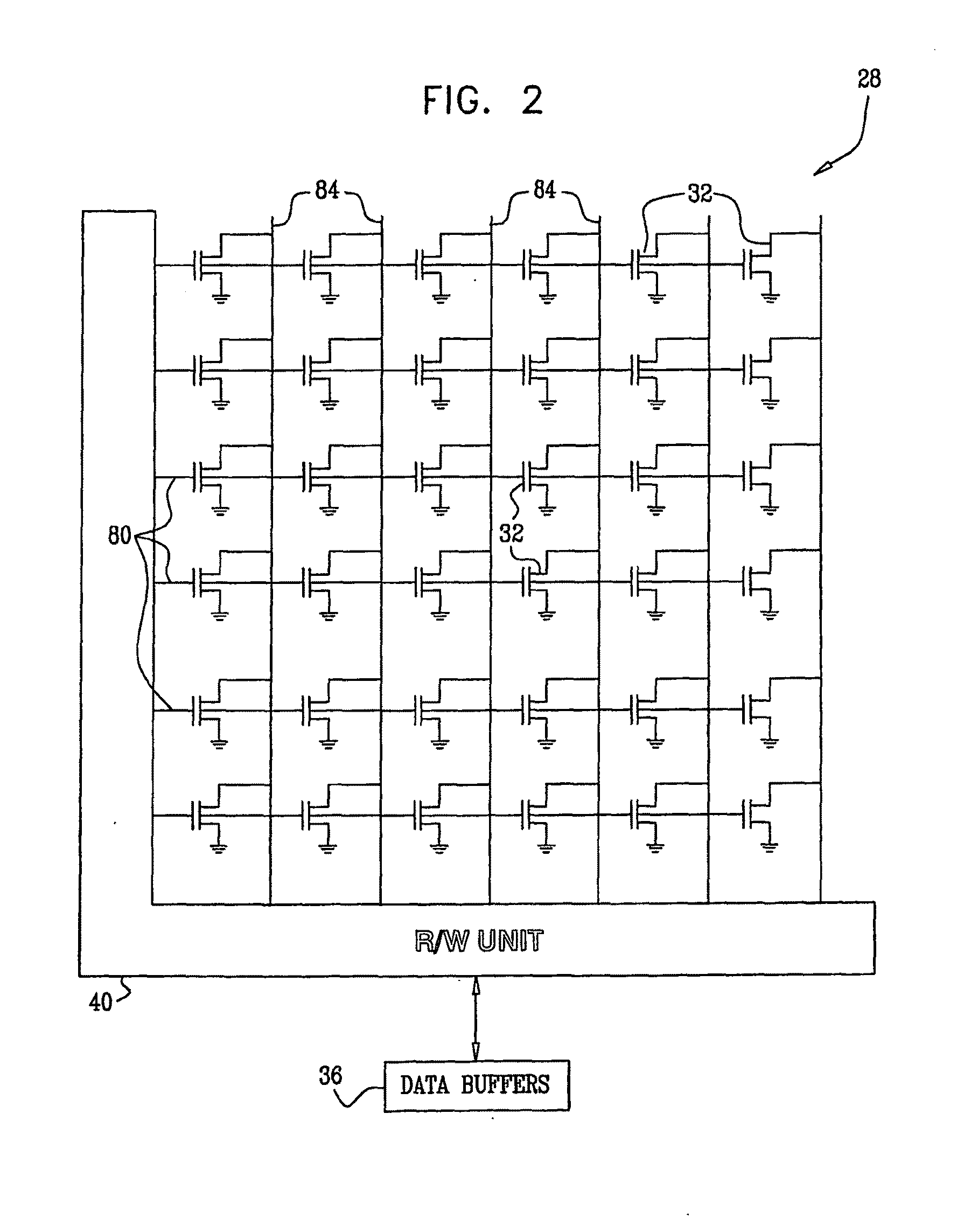 Estimation of non-linear distortion in memory devices