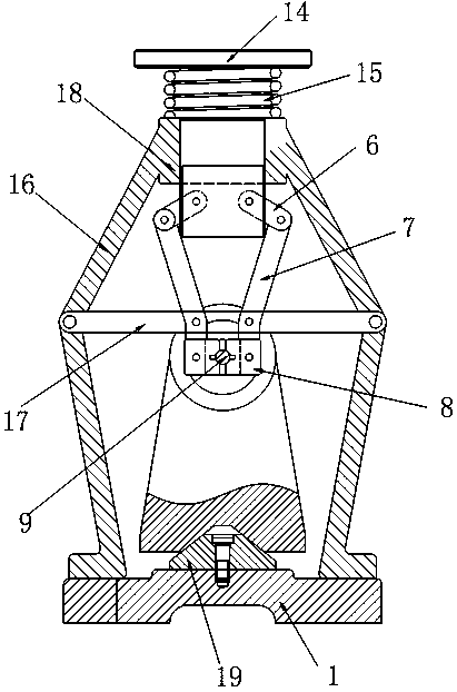 Test device capable of determining shaft component anti-seize performance and application thereof