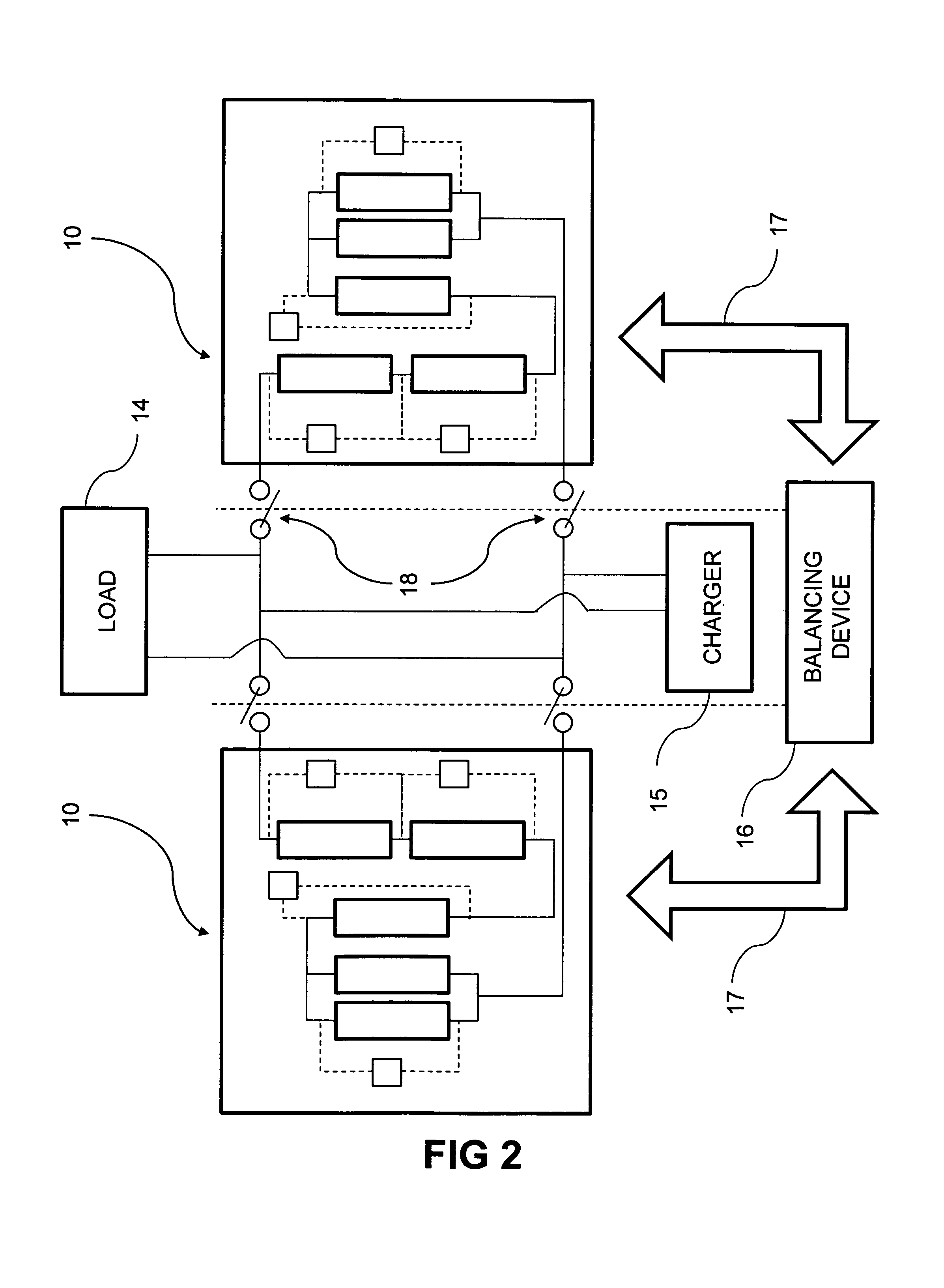 Energy storage system balancing device