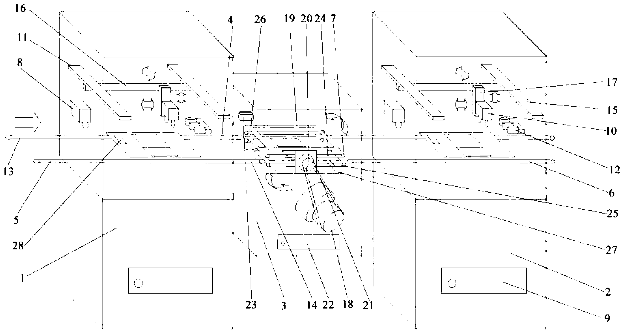 Oil injection device for circuit board and application method thereof