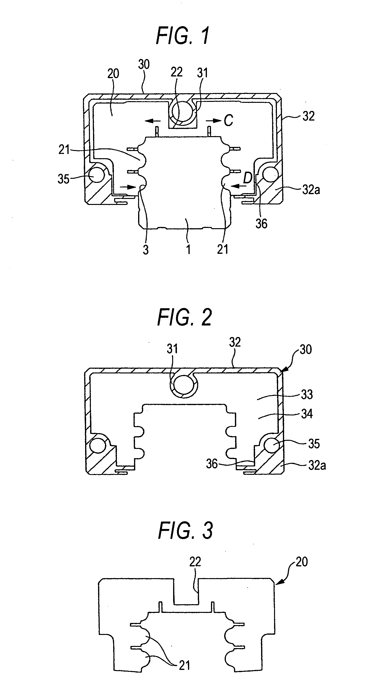 Linear guide bearing apparatus