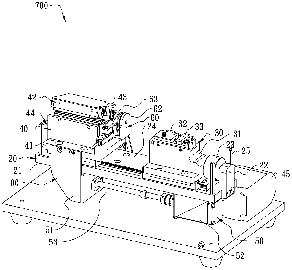 Optical fiber stripping equipment and optical fiber stripping and cutting system