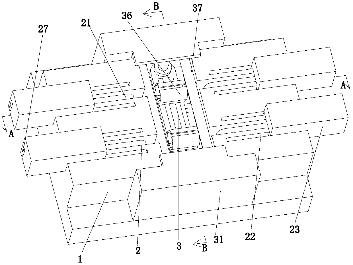 A manufacturing and processing machine and manufacturing method for prefabricated building steel bar embedded parts