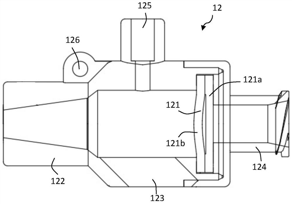 Atrial shunt conveying device