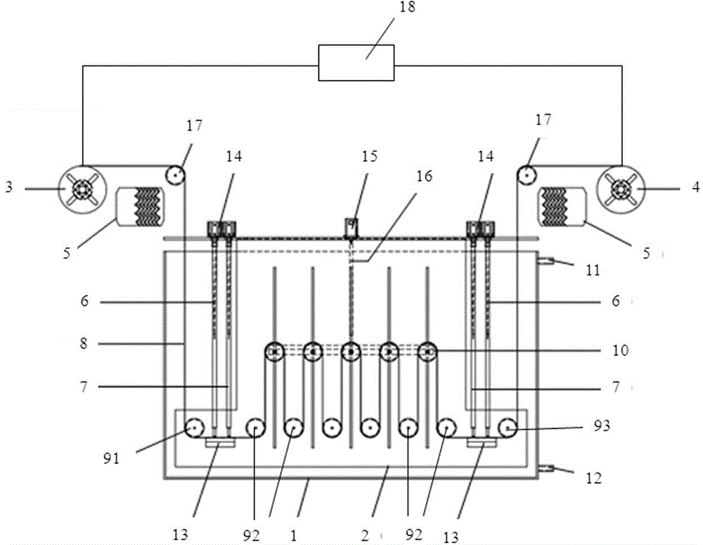 Device and method for continuously measuring critical current of high-temperature superconducting tape