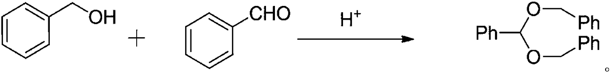 Method for recycling and reusing benzyl alcohol rectification by-products