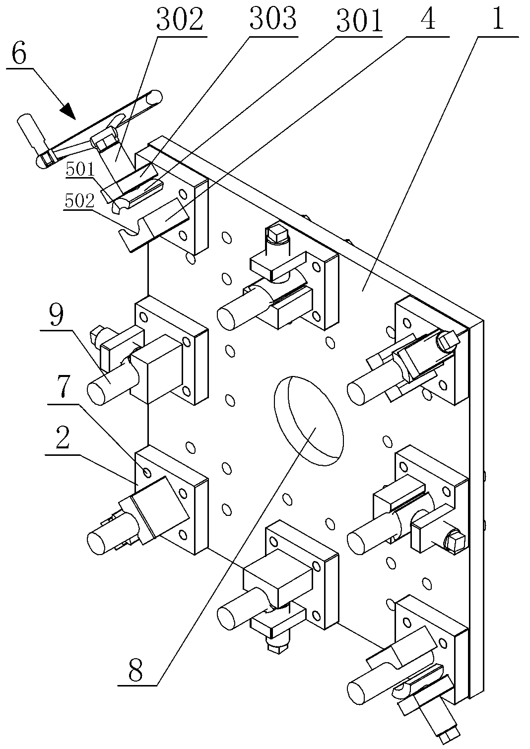 Steel reinforcement framework seam welder traction device