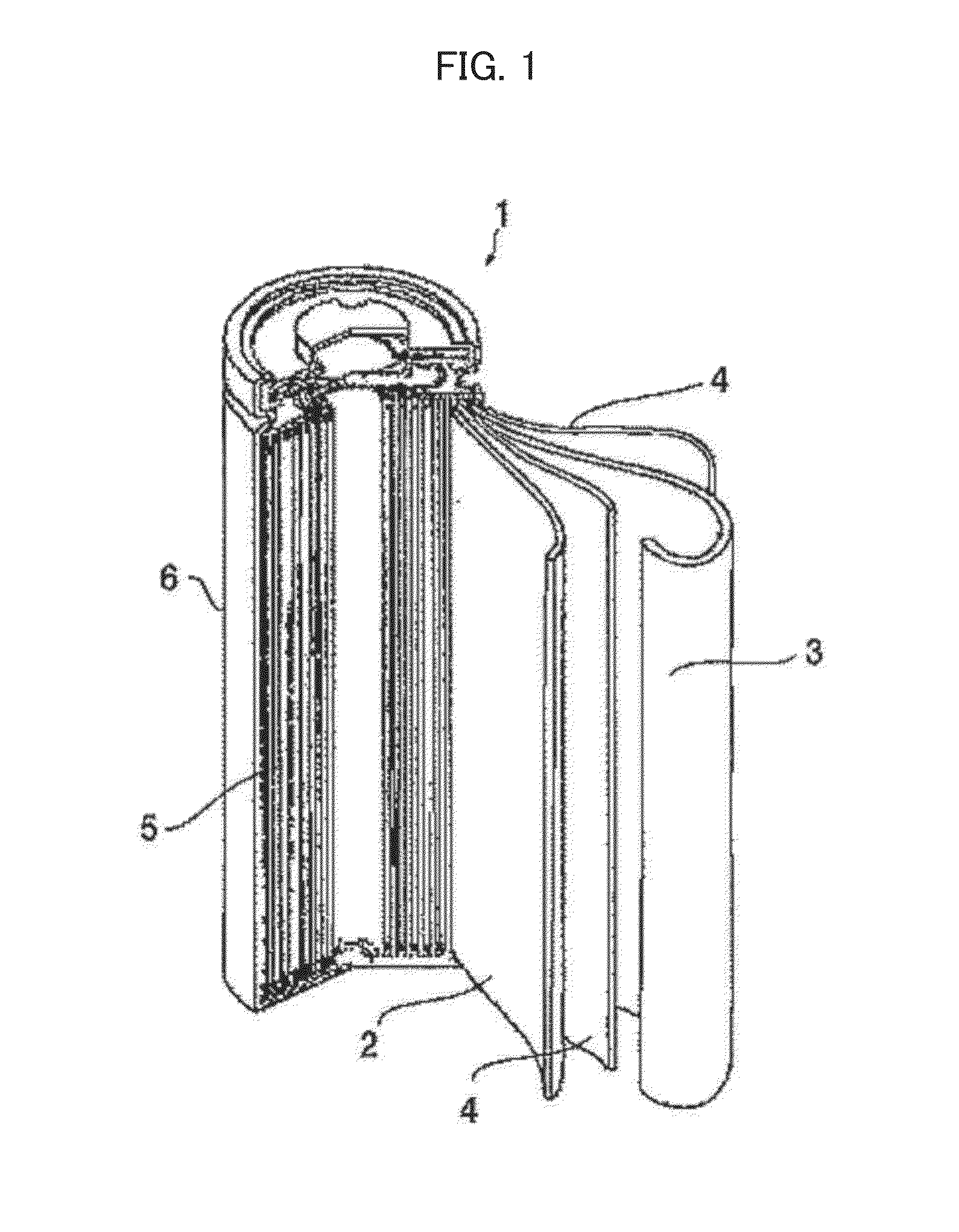 Cathode for lithium ion secondary battery and lithium ionsecondary battery using the same