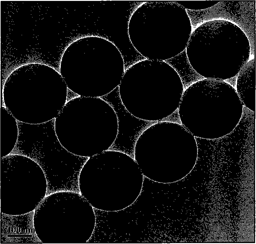 Sol-gel method for preparing earth silicon/titanic oxide hollow microballoon