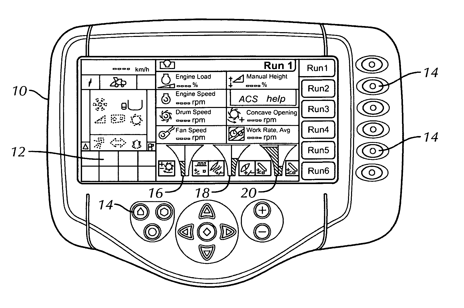 Control system for an agricultural harvesting machine