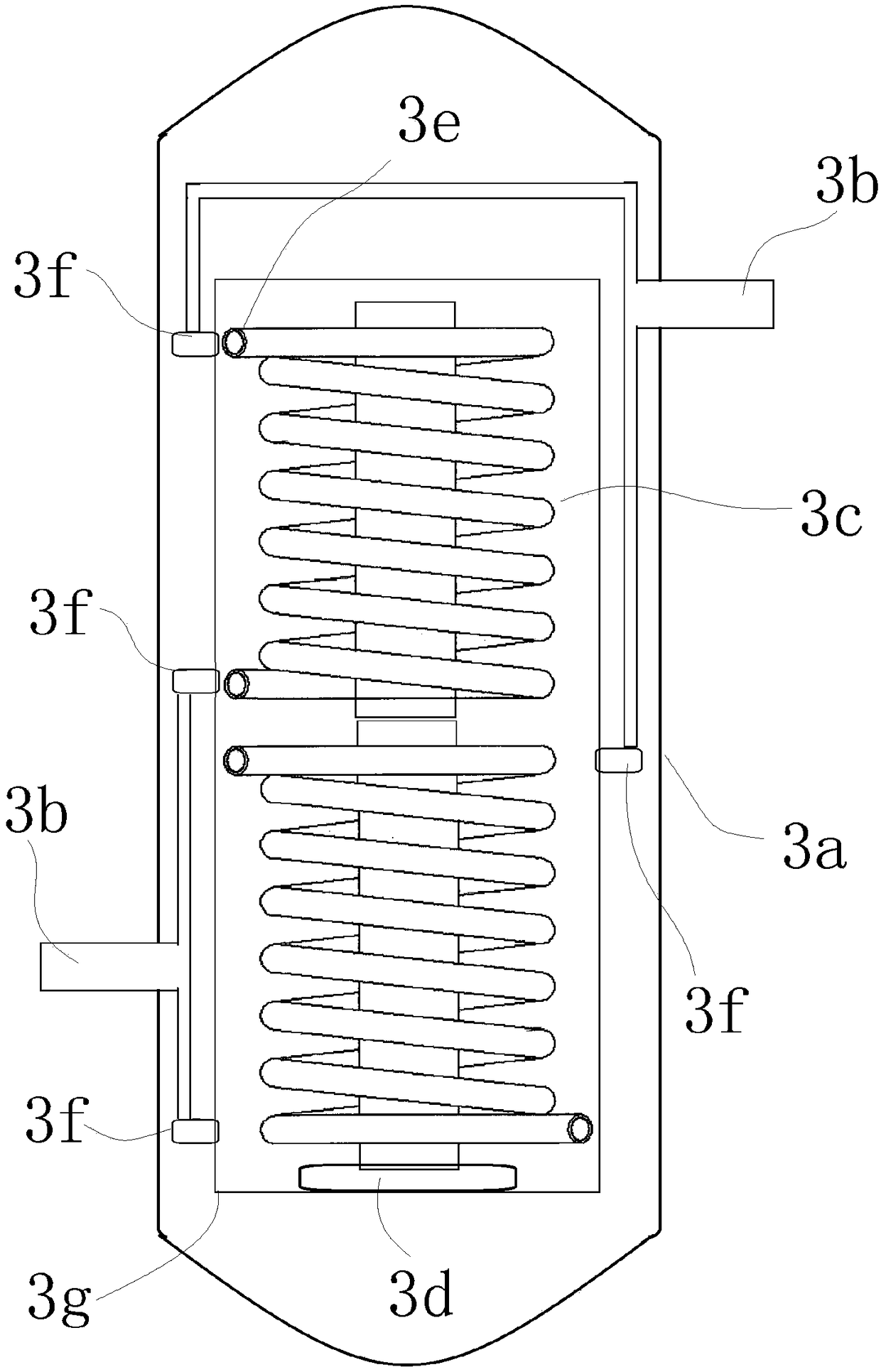 Multi-stage dual-cycle-period sewage treatment system