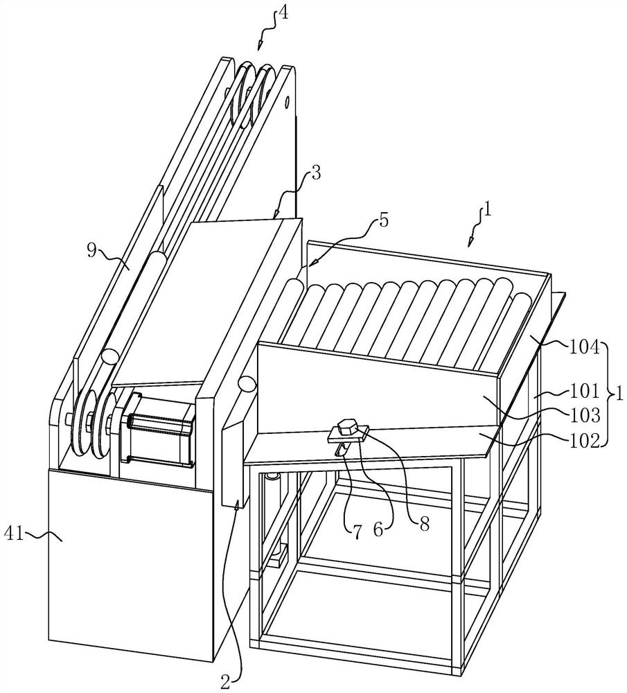 Feeding device for rod piece machining