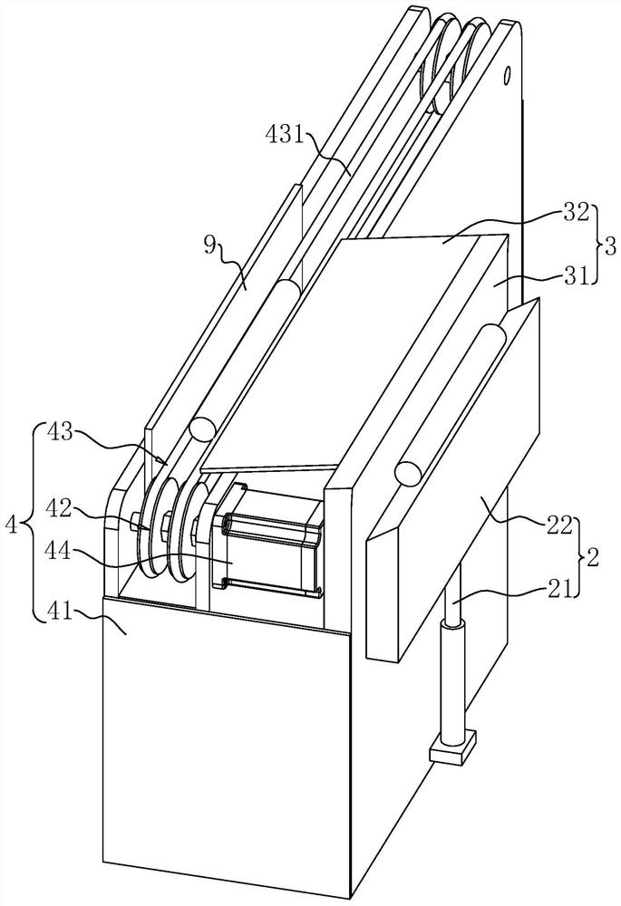 Feeding device for rod piece machining