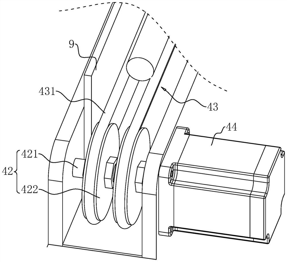 Feeding device for rod piece machining