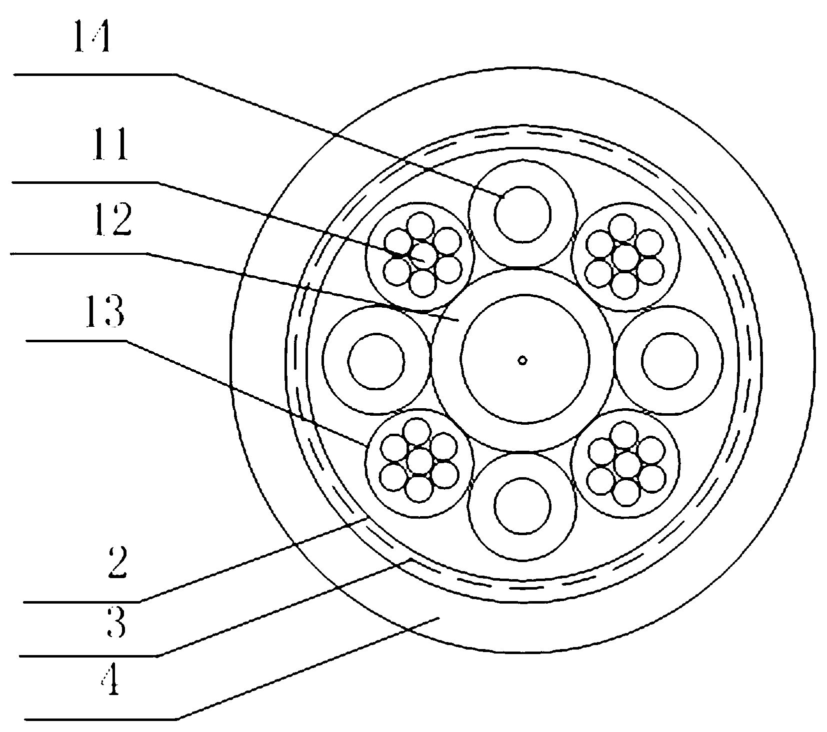 Reinforced type sensor cable