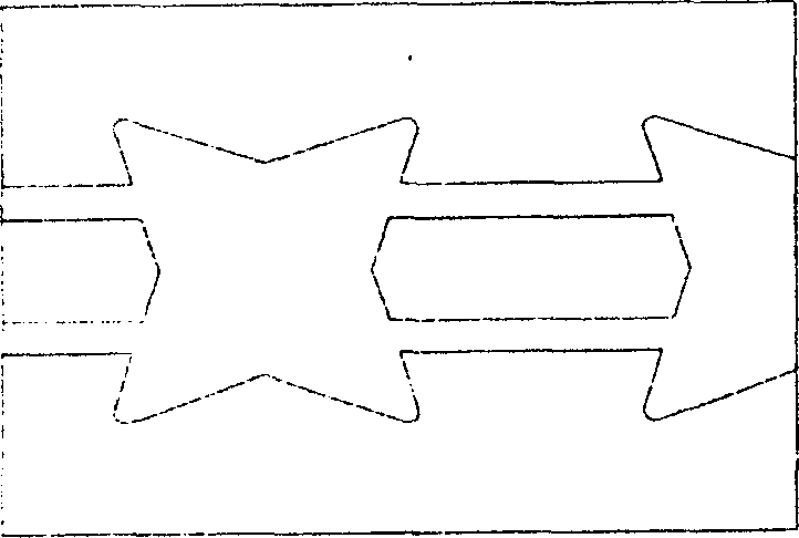 Combined integrated block and using method