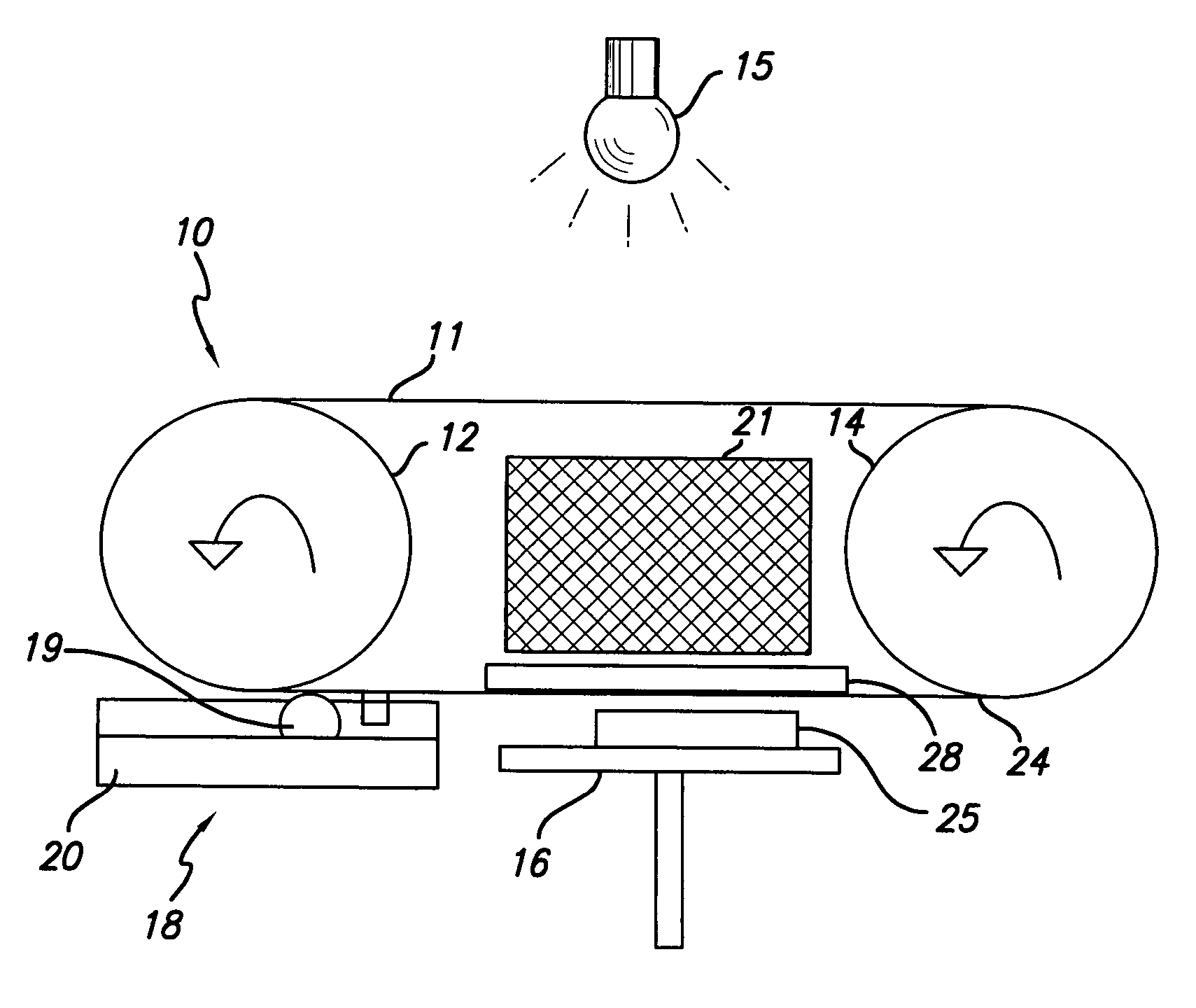 Bubble-free cross-sections for use in solid imaging