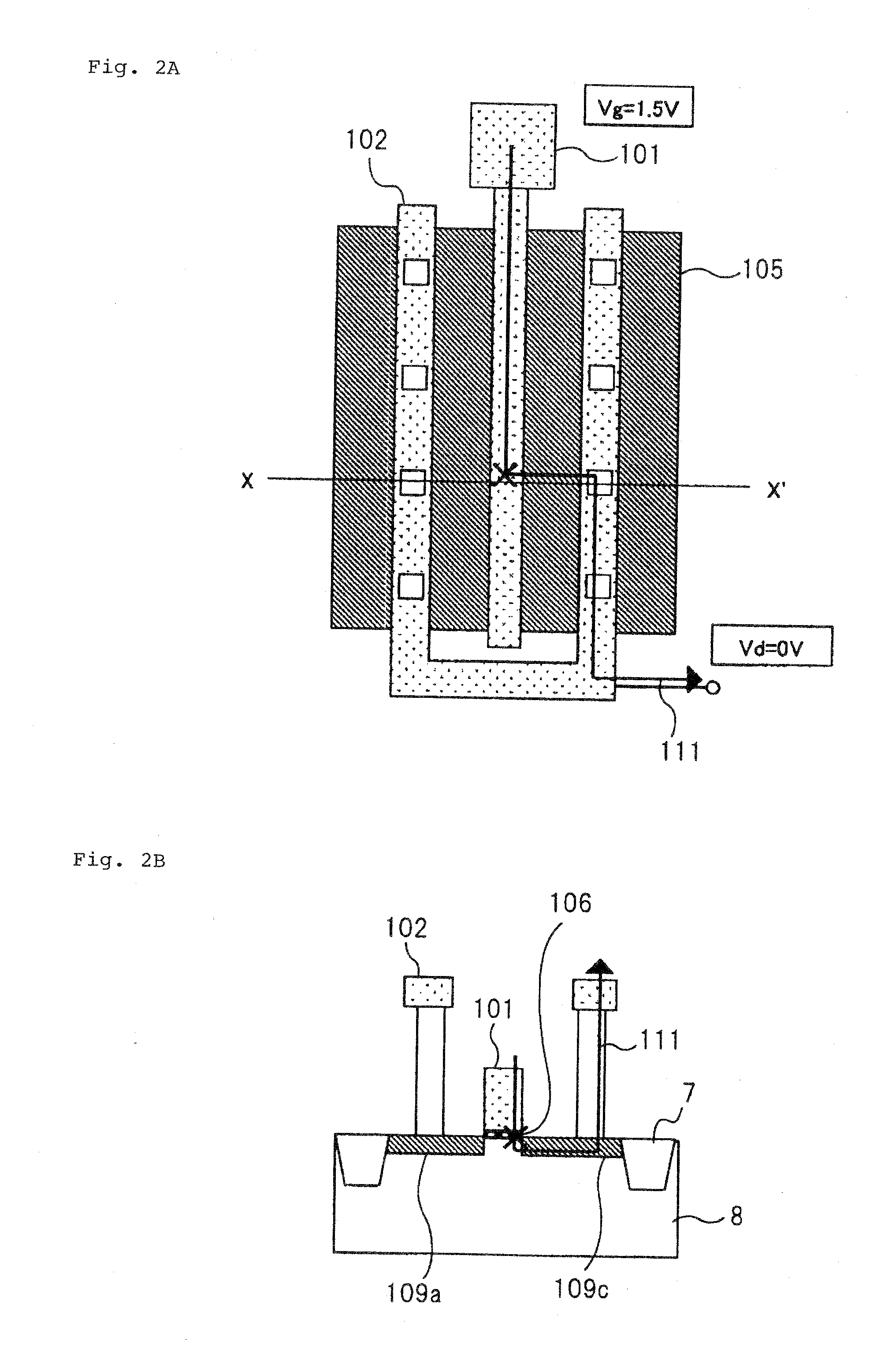 Antifuse element in which more than two values of information can be written