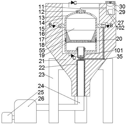 Aerodynamic drying machine for recovering water resources