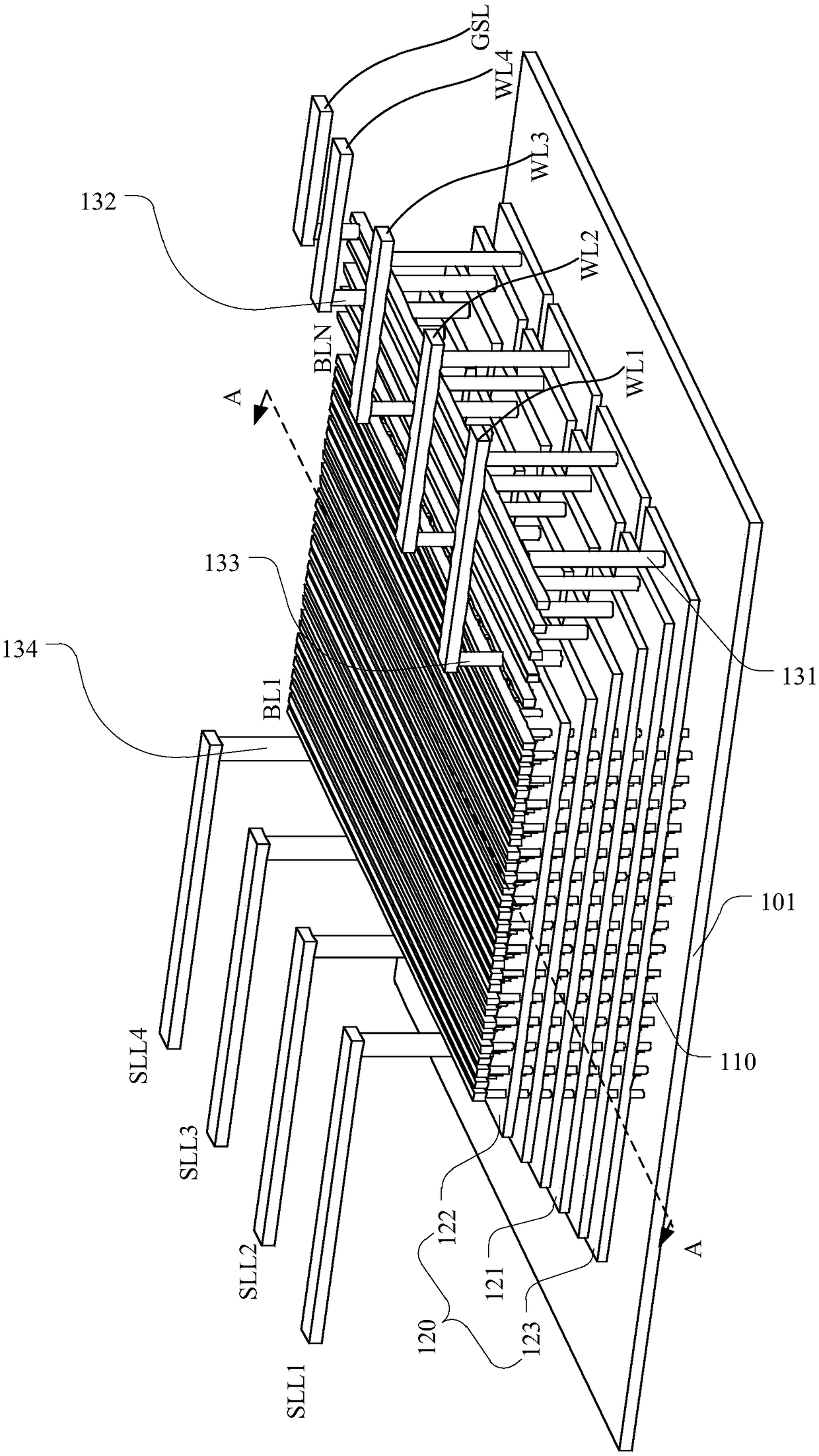 3D memory device and manufacture method thereof