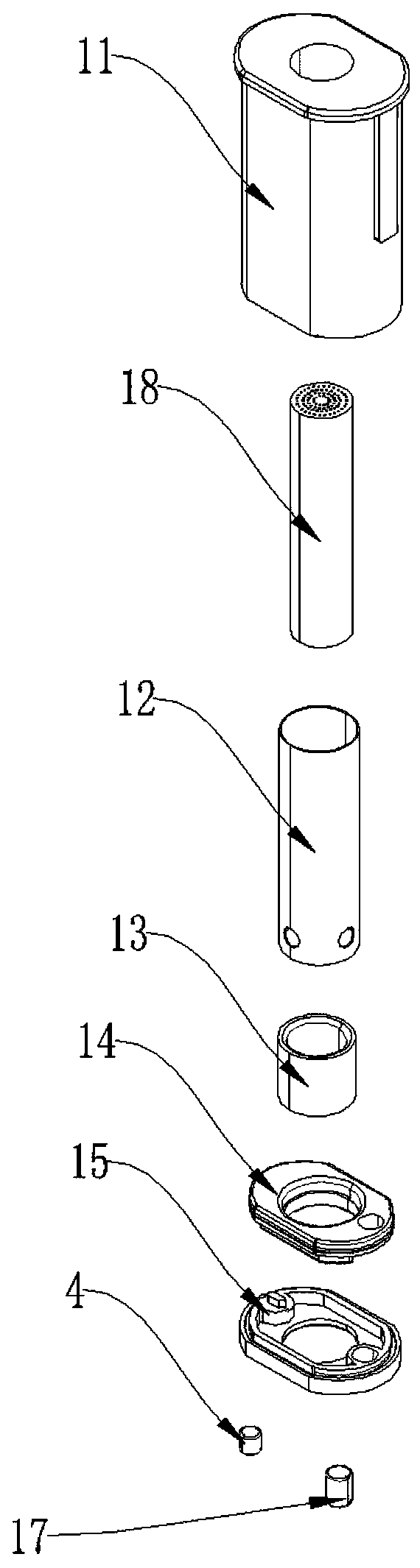 Storage bin, atomizer and electronic cigarette using atomizer