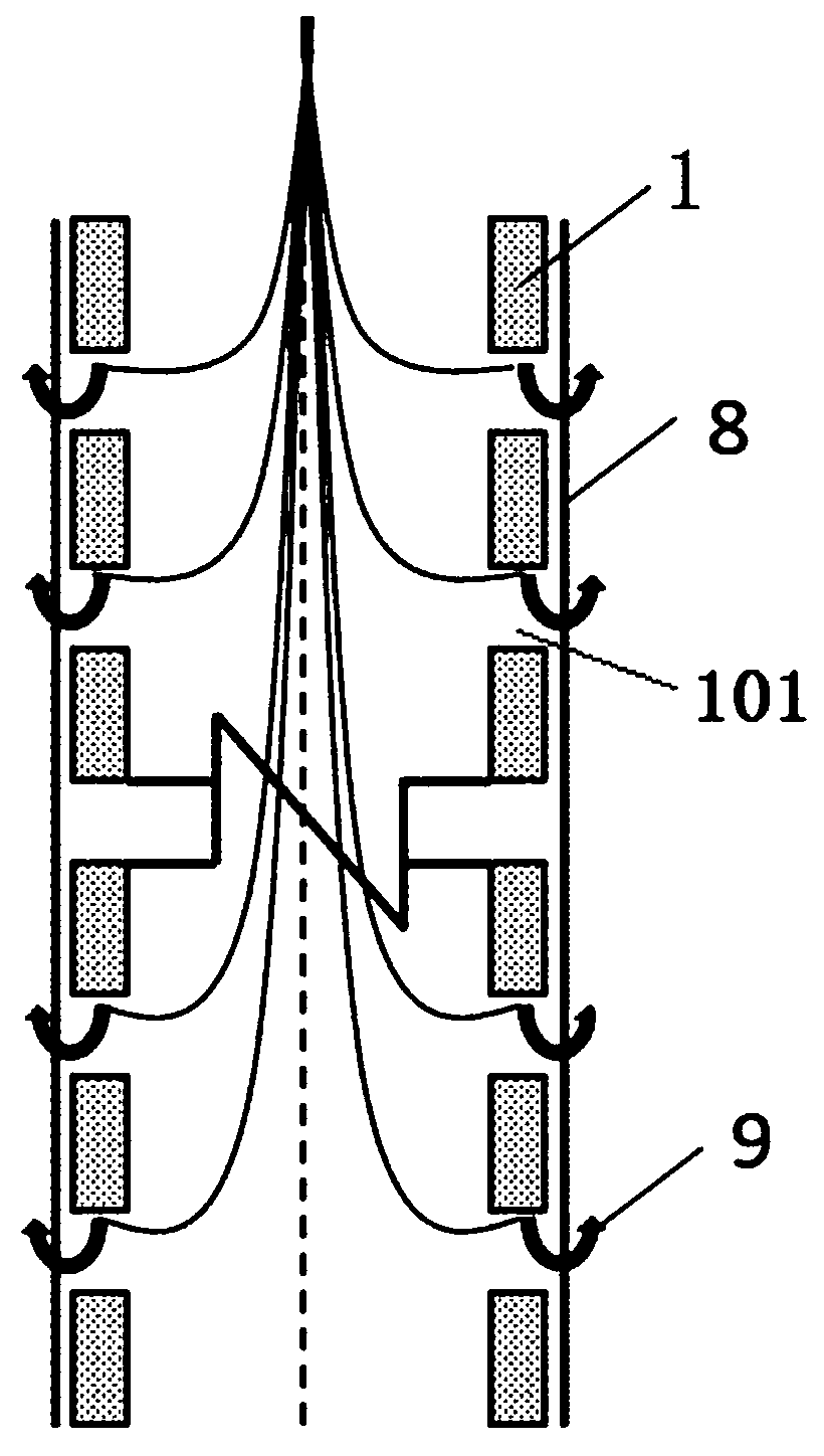 Foundation structure of soft soil stratum and construction method thereof