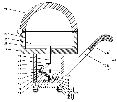 Seedling culturing box used for chrysanthemum planting and realizing convenient seedling lifting