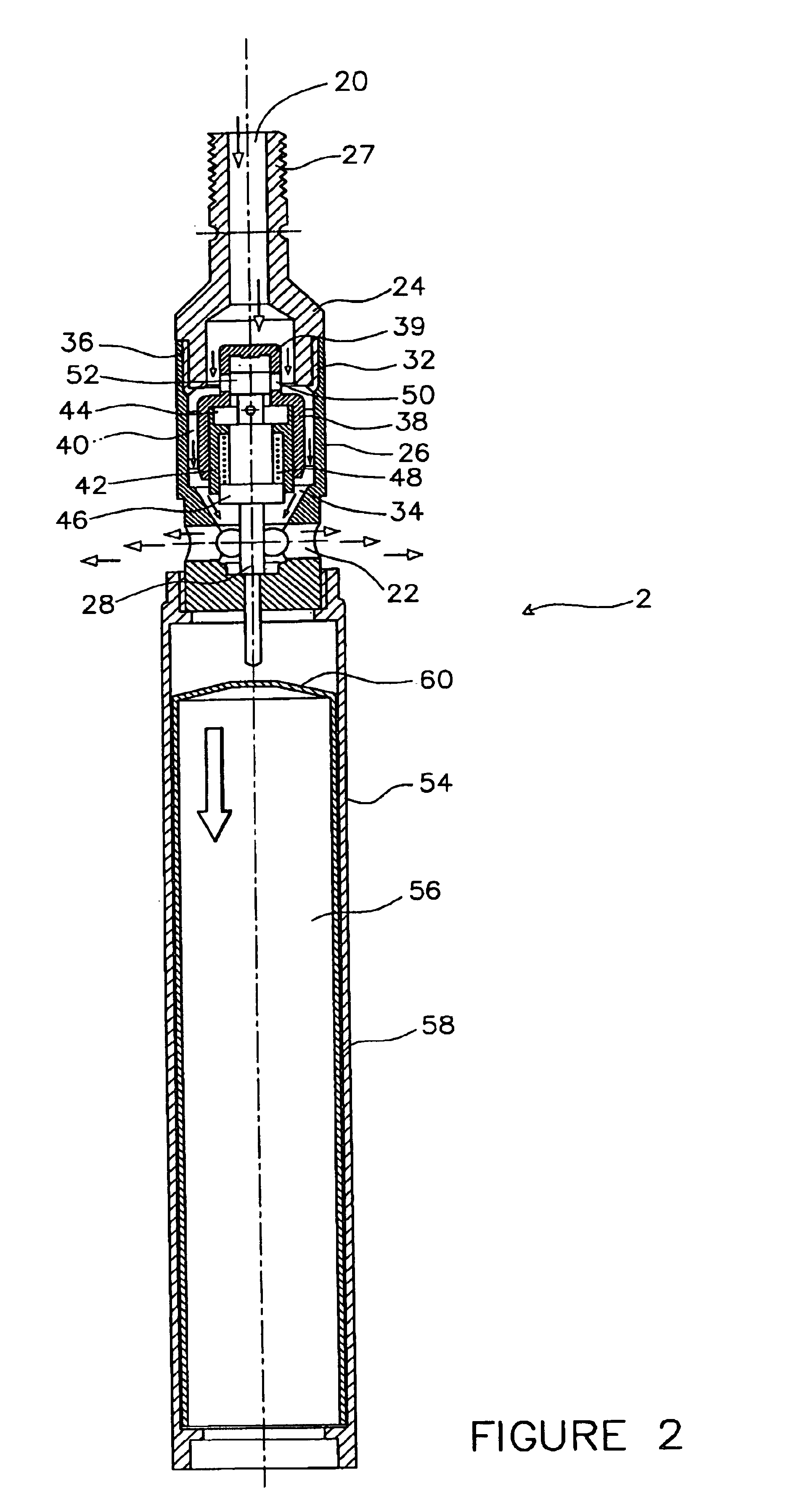 Valve assembly for pressurized fluid vessel