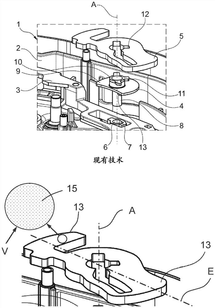 Composite component for a motor vehicle locking system