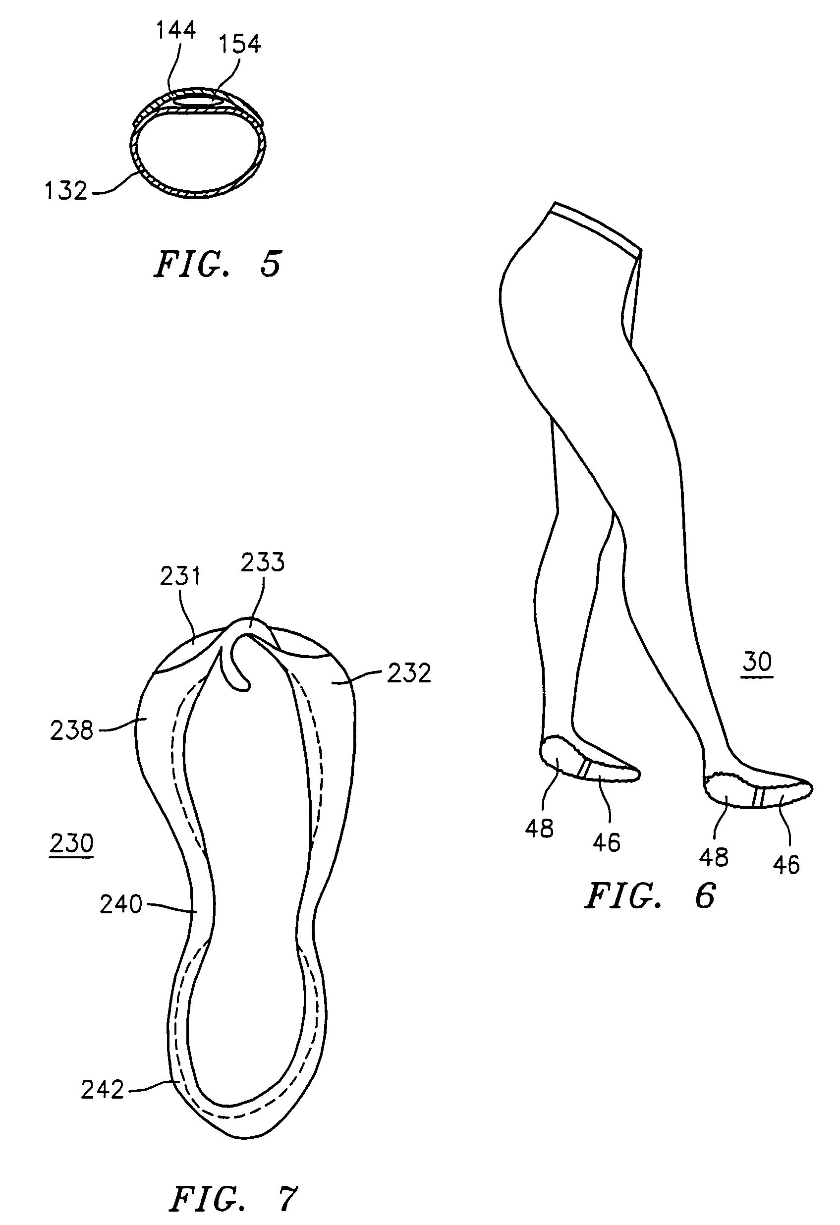 Hosiery with removable foot cushion