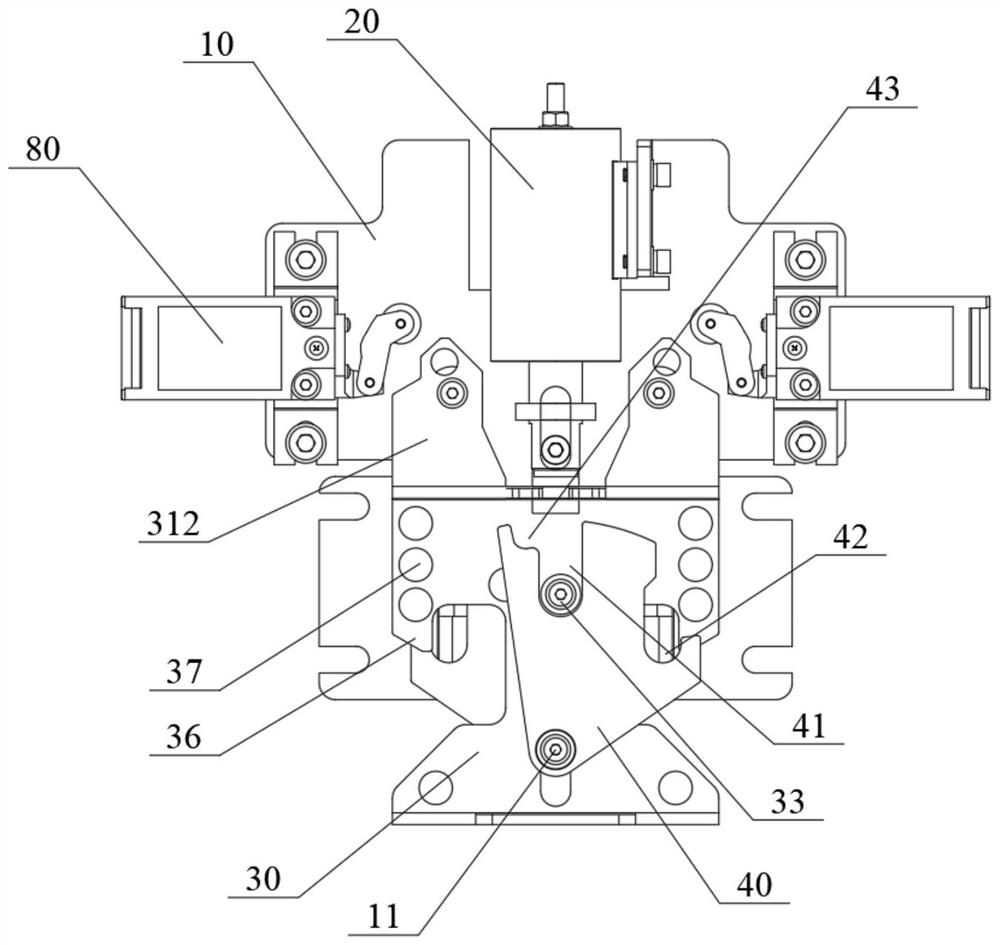 Lock structure and shielding door system