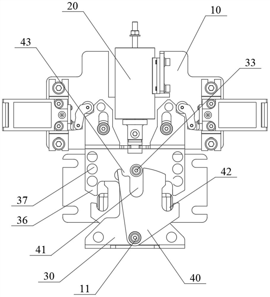 Lock structure and shielding door system