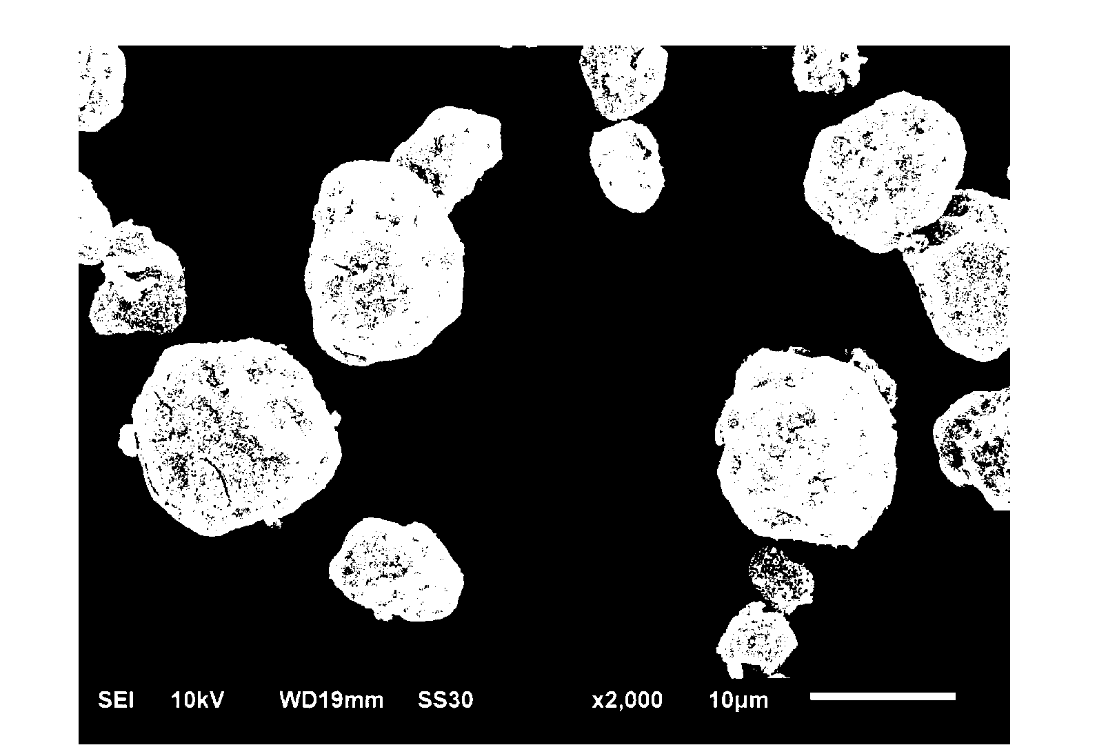 Preparation method for sphere-like tungsten powder