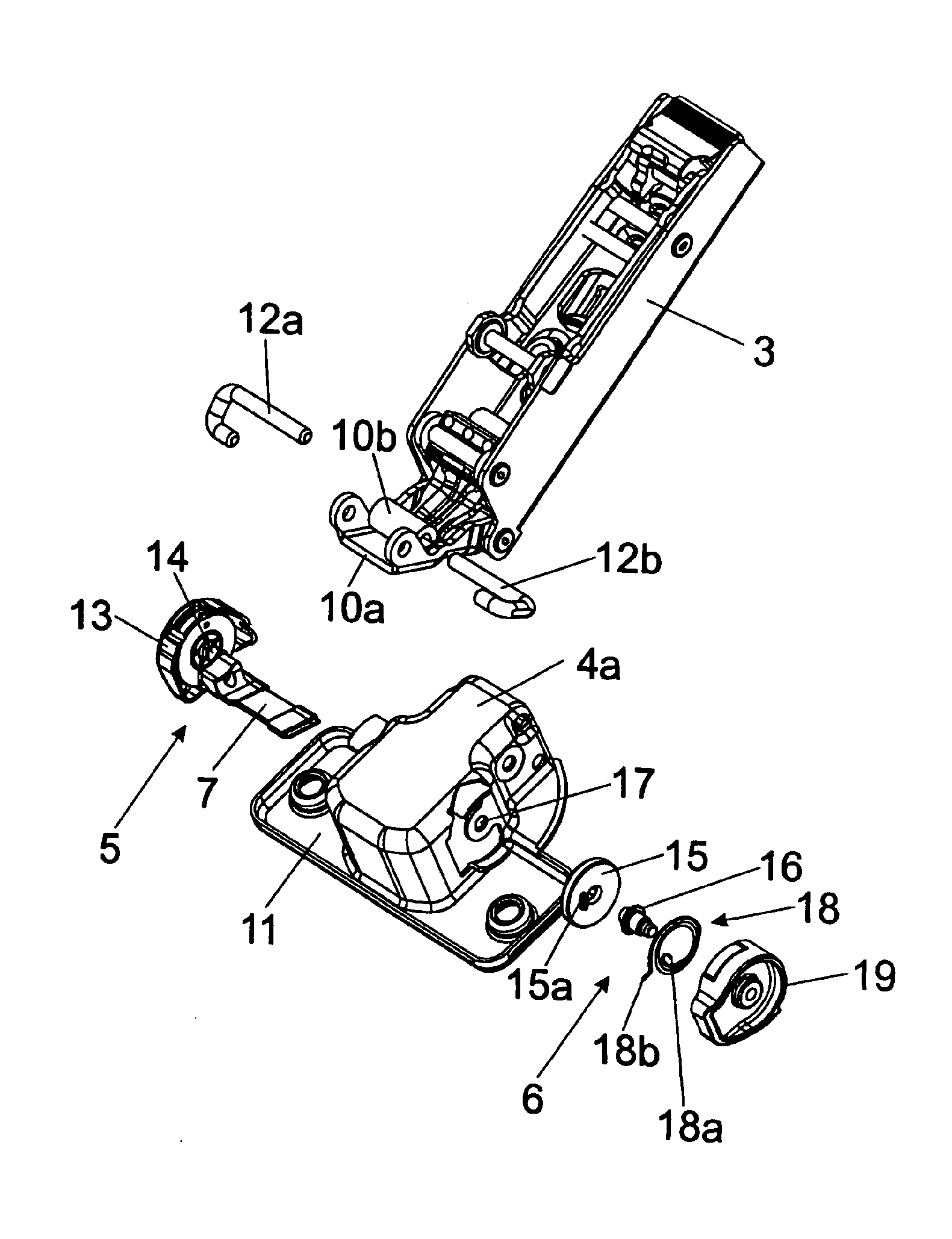 Hinge having a damping device