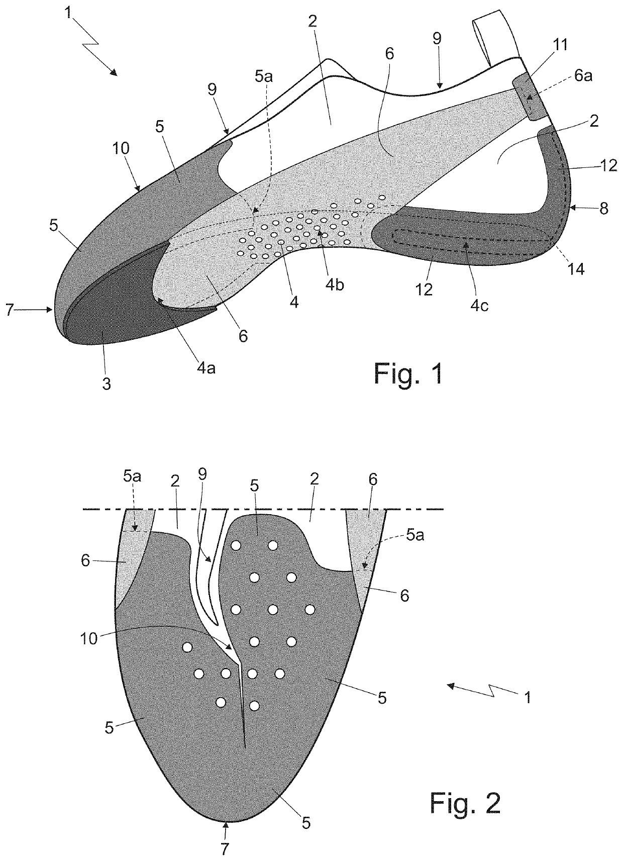 Climbing shoe